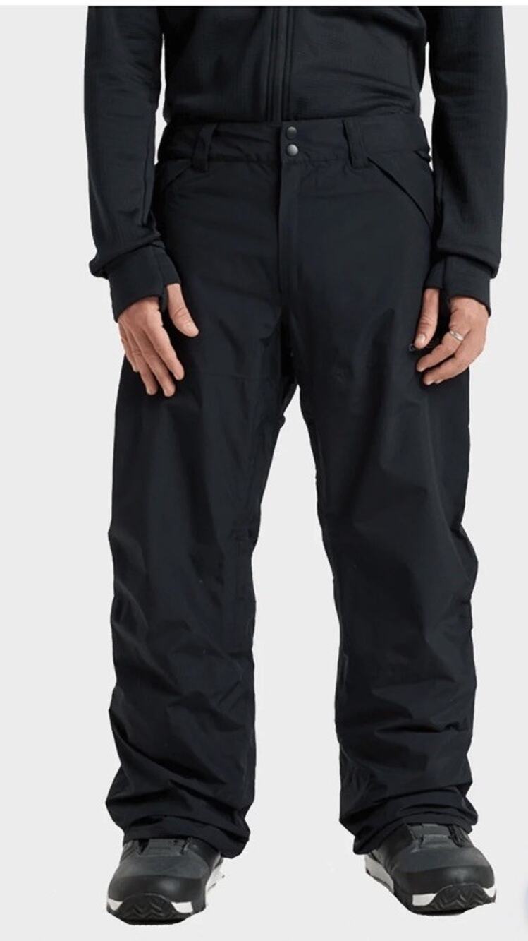 Quiksilver Highline Mission Goretex Men’s Snow Pants Black Large New Gorpcore